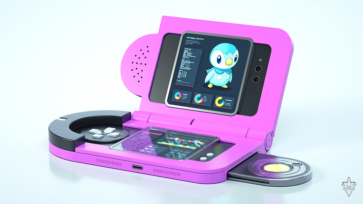 Pokedex G4，conceptual design，product design，recreational machines，