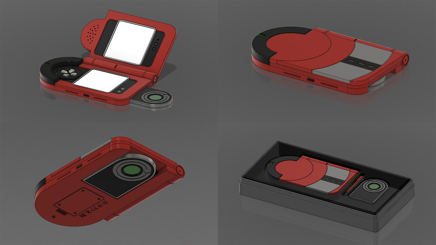 Pokedex G4，conceptual design，product design，recreational machines，