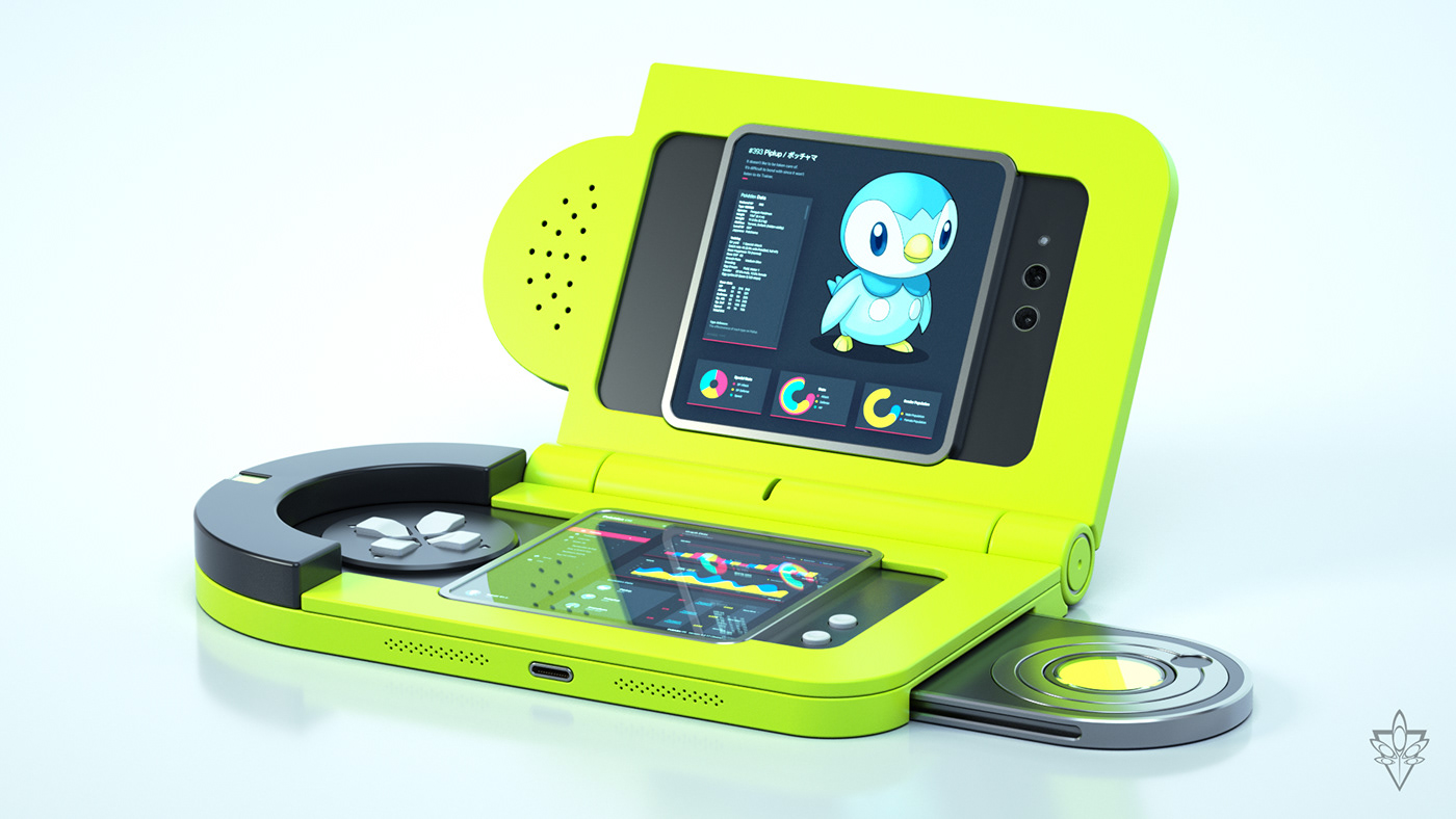 Pokedex G4，conceptual design，product design，recreational machines，