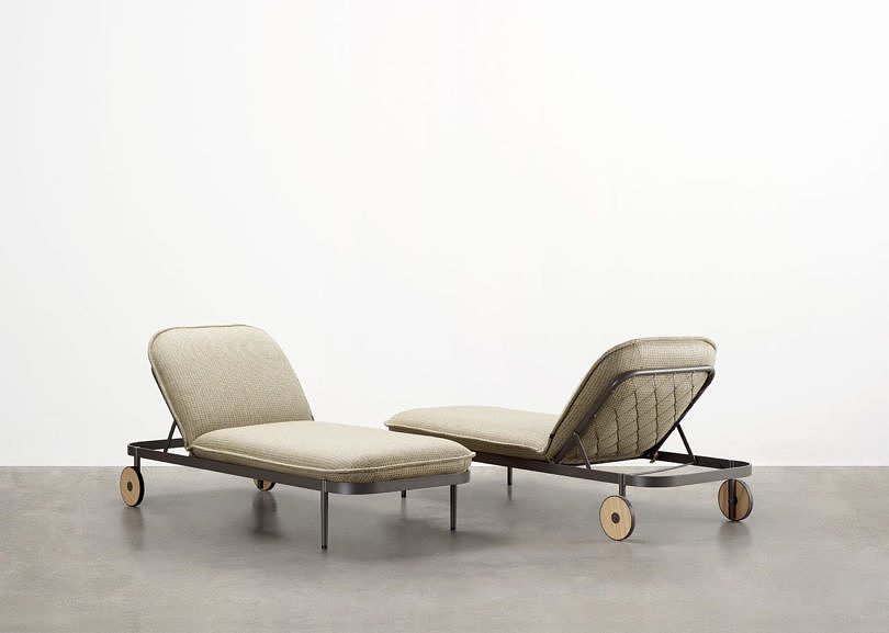 outdoors，deck chair，Tait，Trace Sunlounge，