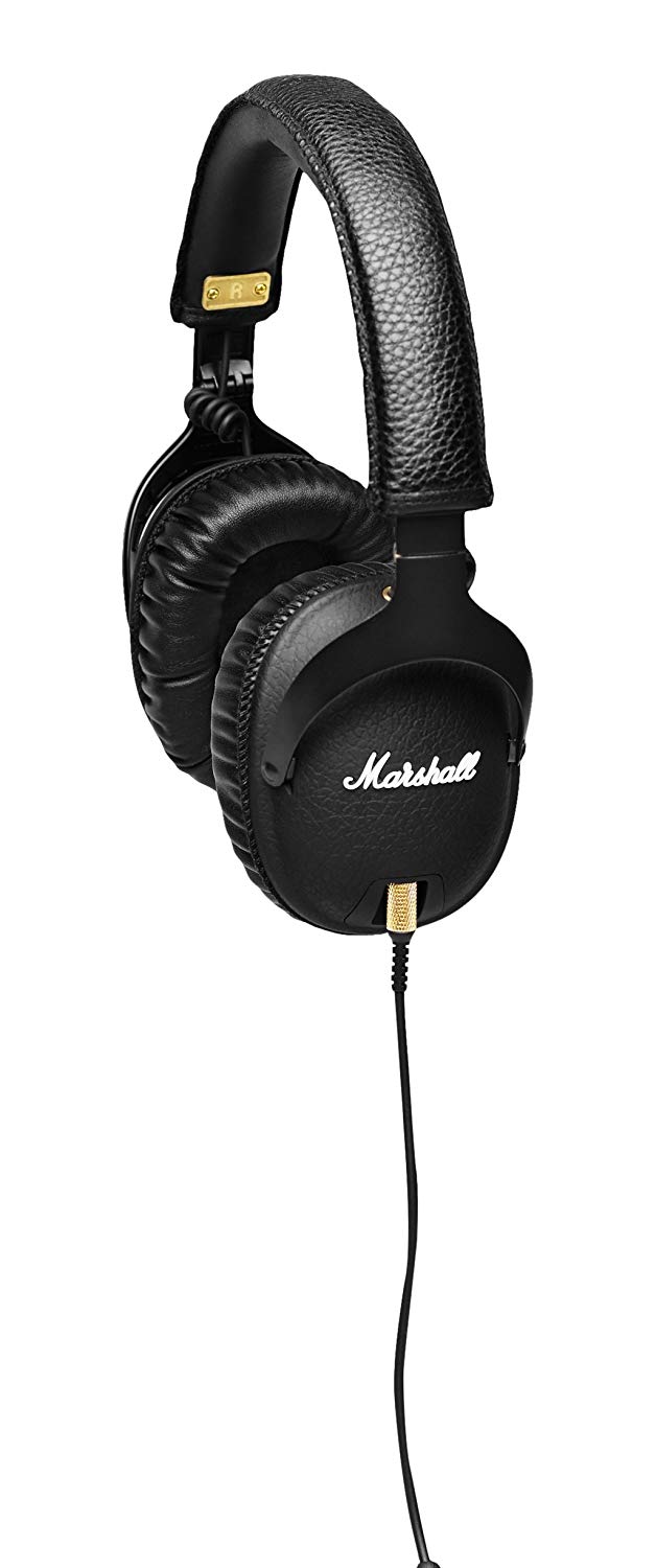industrial design，Bluetooth，headset，black，marshall，