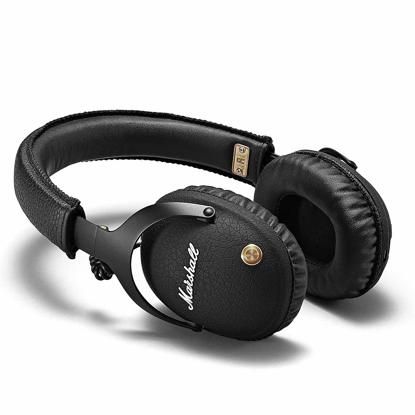 industrial design，Bluetooth，headset，black，marshall，