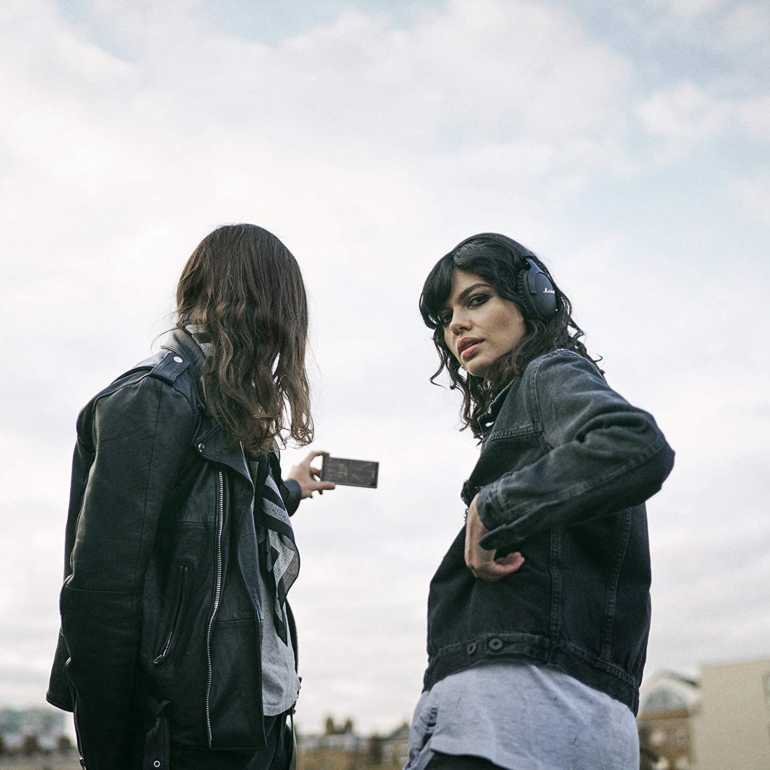 industrial design，Bluetooth，headset，black，marshall，