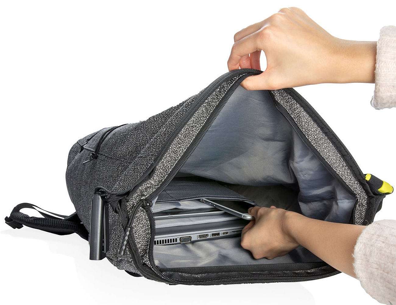 product design，industrial design，Guard against theft，knapsack，package，