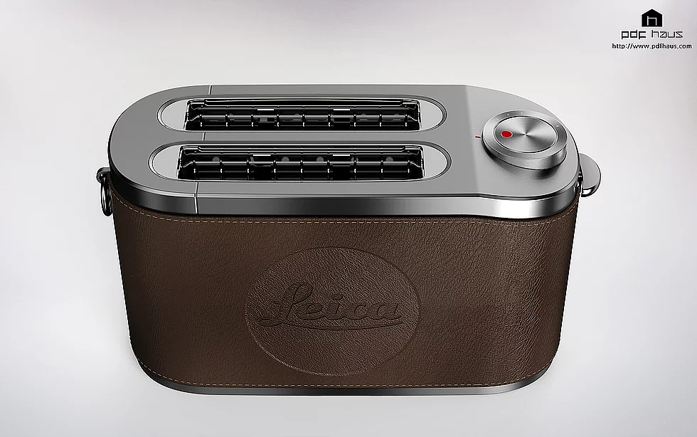 product design，industrial design，Leatherwear，toaster，PDF HOUSE，