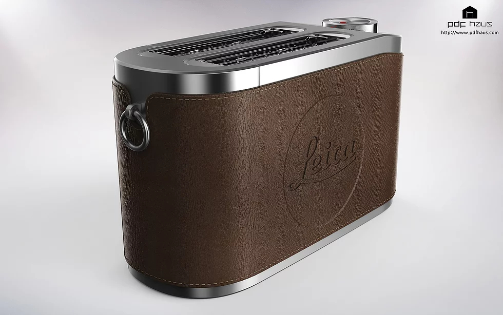 product design，industrial design，Leatherwear，toaster，PDF HOUSE，