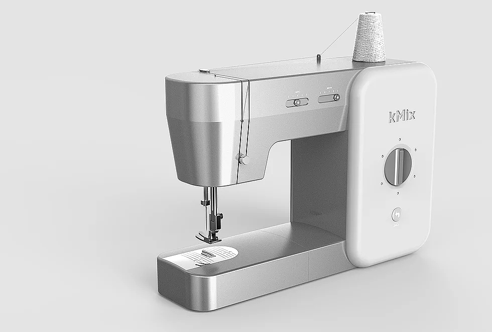 Sewing machine，like a breath of fresh air，PDF HOUSE，kmix，industrial design，product design，