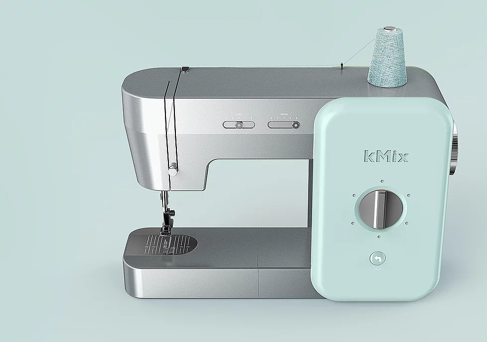 Sewing machine，like a breath of fresh air，PDF HOUSE，kmix，industrial design，product design，