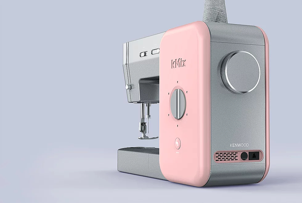 Sewing machine，like a breath of fresh air，PDF HOUSE，kmix，industrial design，product design，