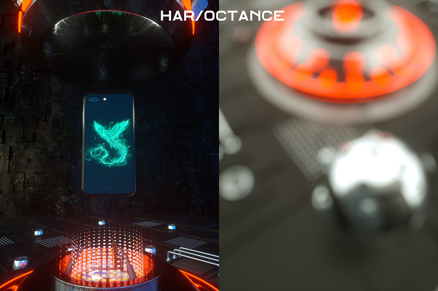c4d，octane，scene，