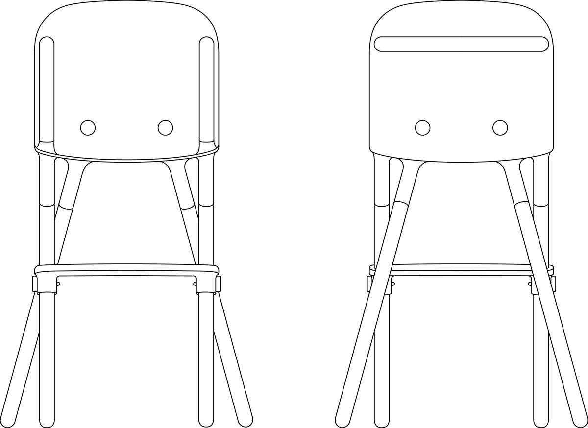 Concept，chair，Feeding chair，children，