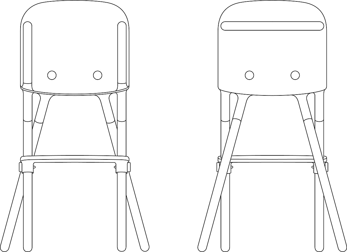 Concept，chair，Feeding chair，children，