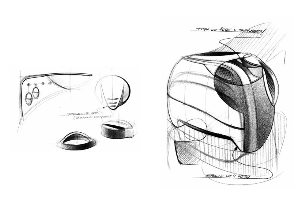 Hand drawing，Line，Pencil manuscript，black and white，Line drawing，fluent，Product feeling，household electrical appliances，Hand drawn car，Hand drawn vehicle，Hand drawn motorcycle，Vacuum cleaner，Withdraw deliberation，Modeling comparison，Shower，Watering can，Helmet，chair，handle，details，curved surface，Advanced surface，