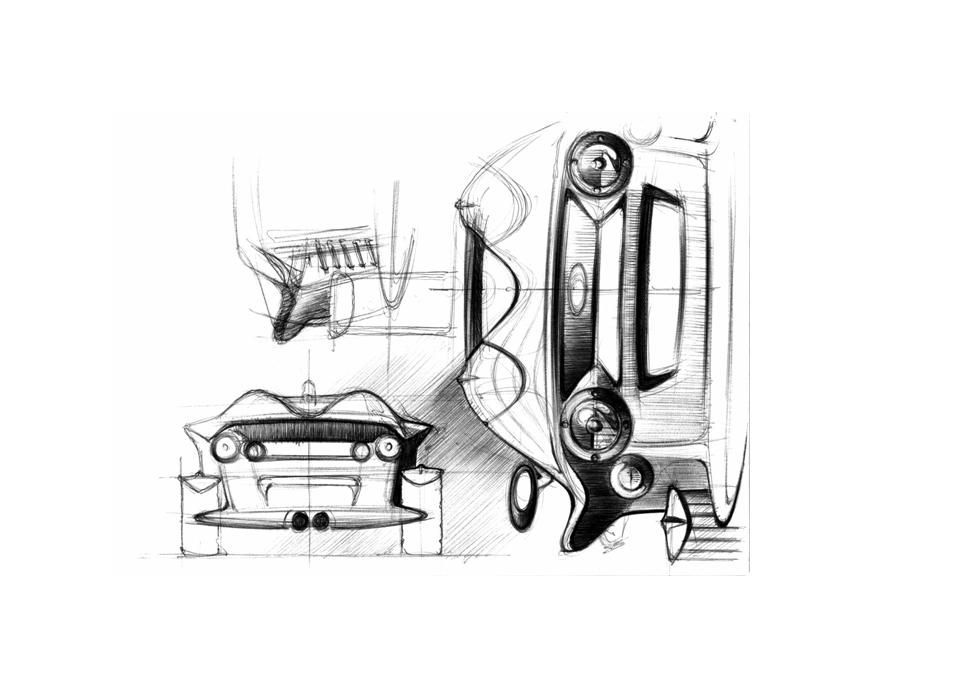 Hand drawing，Line，Pencil manuscript，black and white，Line drawing，fluent，Product feeling，household electrical appliances，Hand drawn car，Hand drawn vehicle，Hand drawn motorcycle，Vacuum cleaner，Withdraw deliberation，Modeling comparison，Shower，Watering can，Helmet，chair，handle，details，curved surface，Advanced surface，