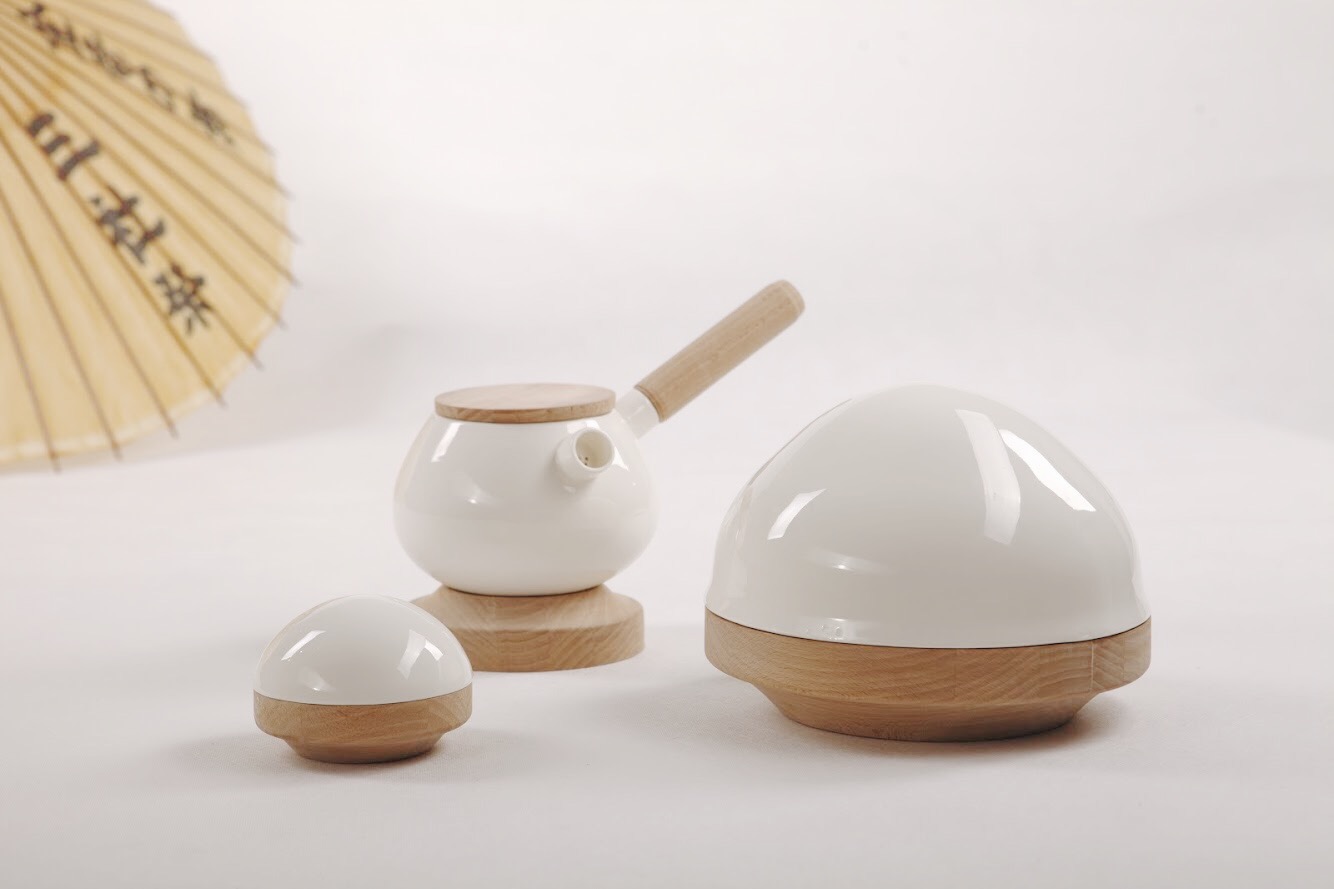 altar，Ceramic tea set，product design，Japanese culture，