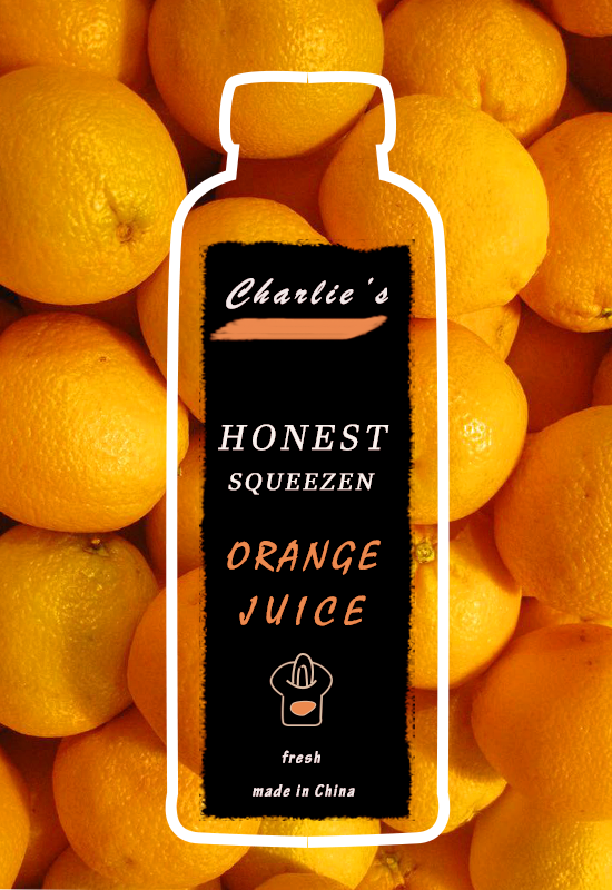 fresh，Orange Juice，poster，