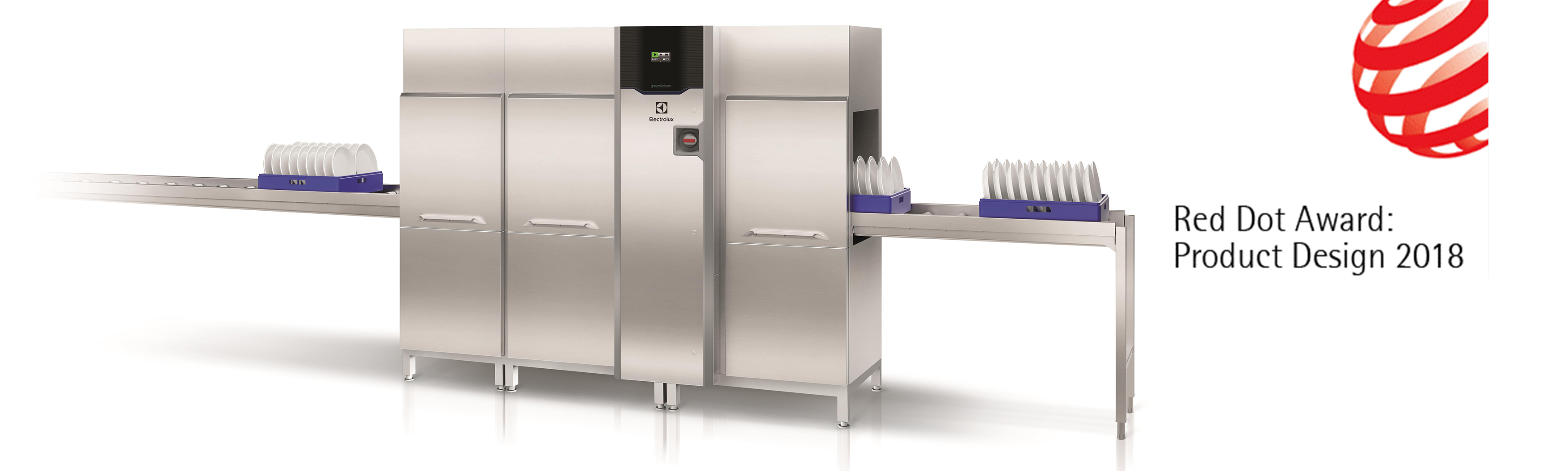 green&clean，Rack Conveyor dishwasher，2018 red dot award，