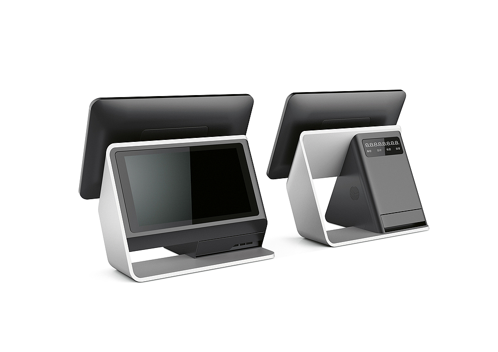 2018 red dot award，CashCow，Metal，POS machine，