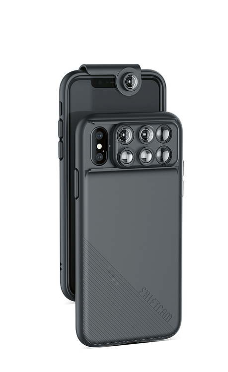 Lens mobile phone case，shiftcam，2018 red dot award，