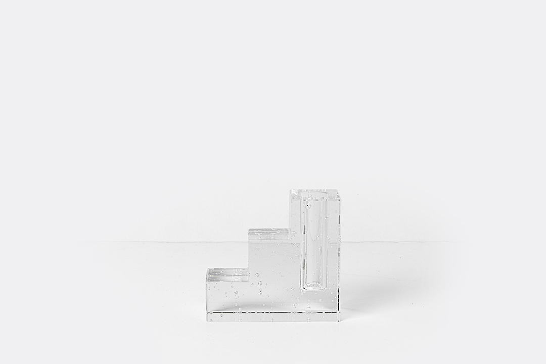 Vase，transparent，Minimalist，