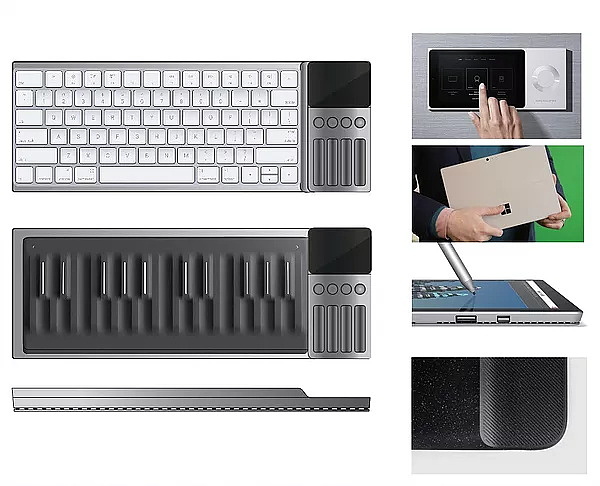 conceptual design，luxury design，Tune，keyboard，