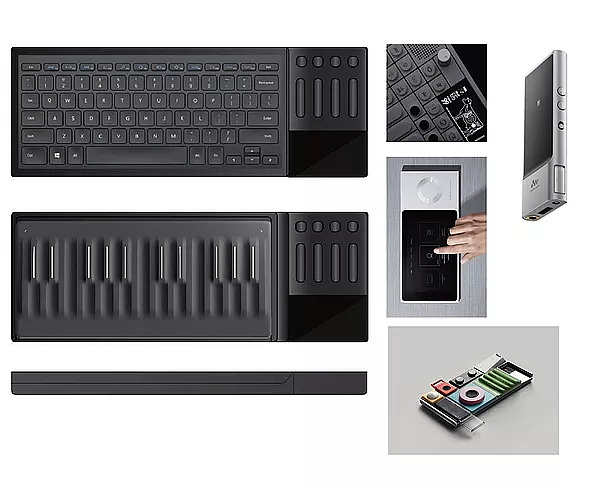 conceptual design，luxury design，Tune，keyboard，