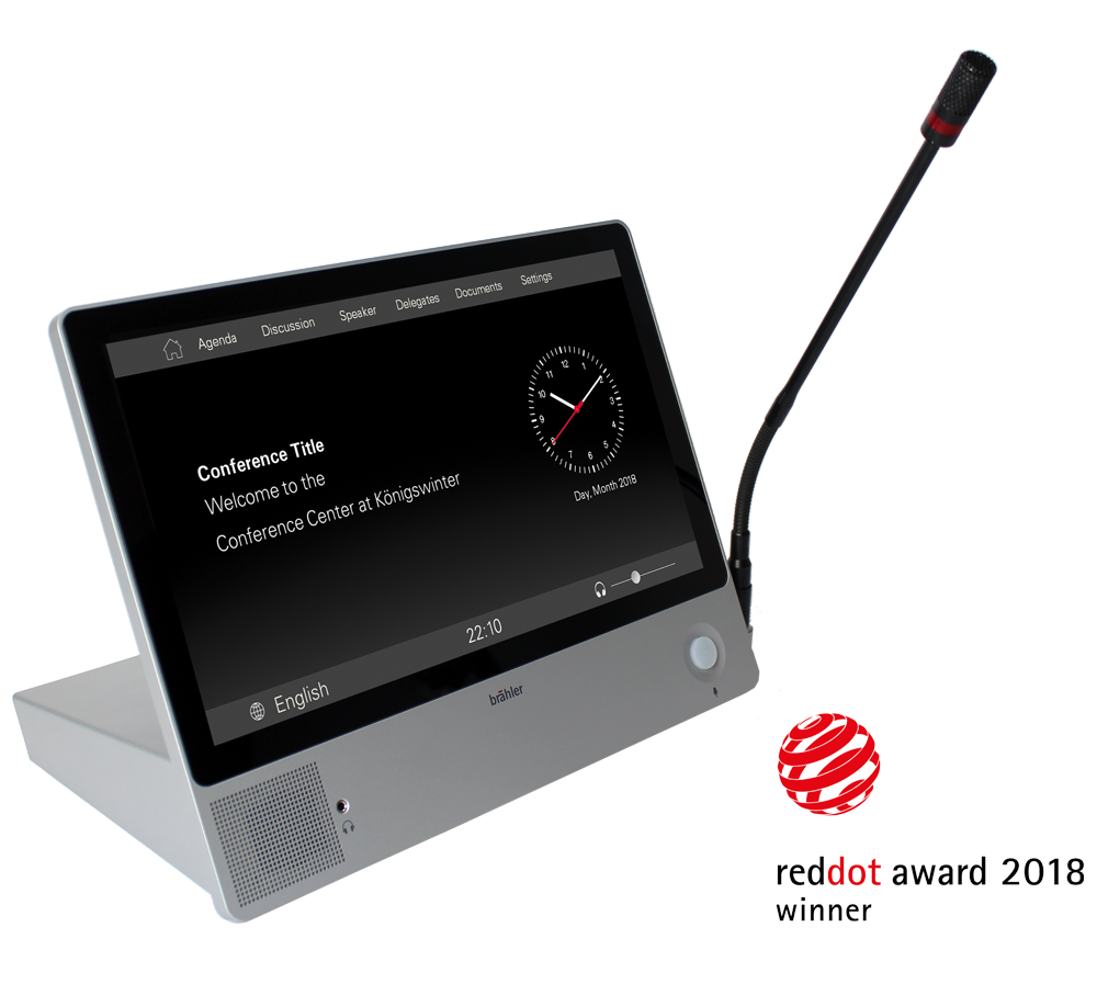 2018 red dot award，SMic133，Conference system，