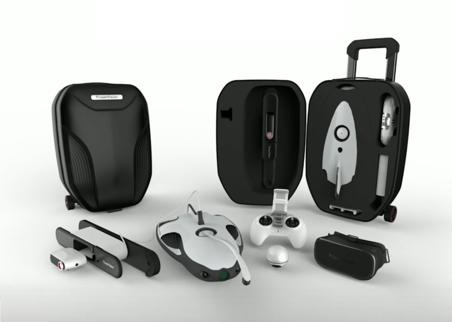 2018 red dot award，PowerRay，Underwater vehicle，