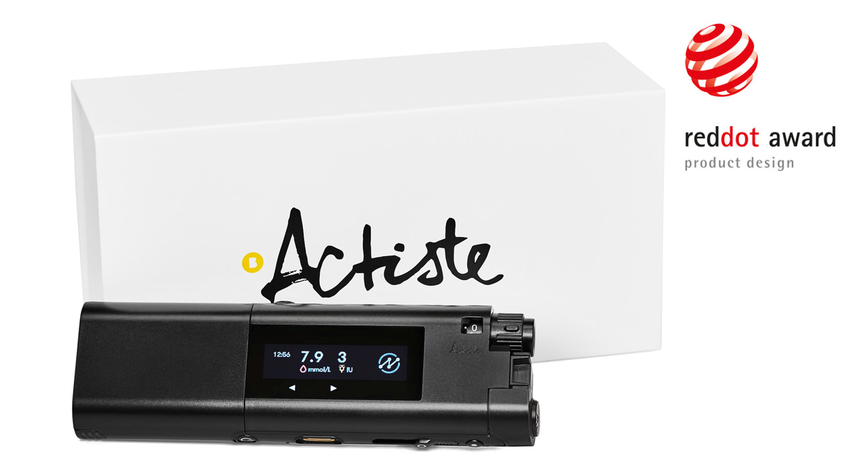 2018 red dot award，Actresses，Diabetes management system，