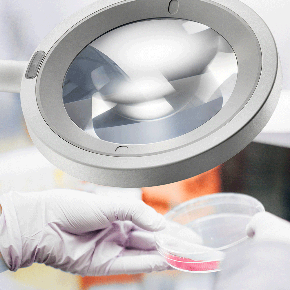 2018 red dot award，Opticlux，Lamp magnifying glass，