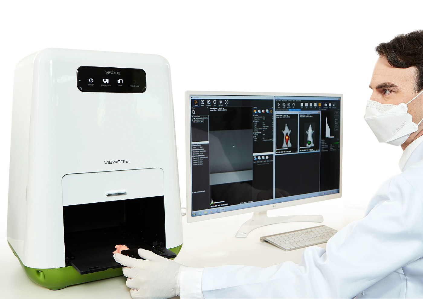 2018 red dot award，Visque Smart，Preclinical imaging and analysis system，