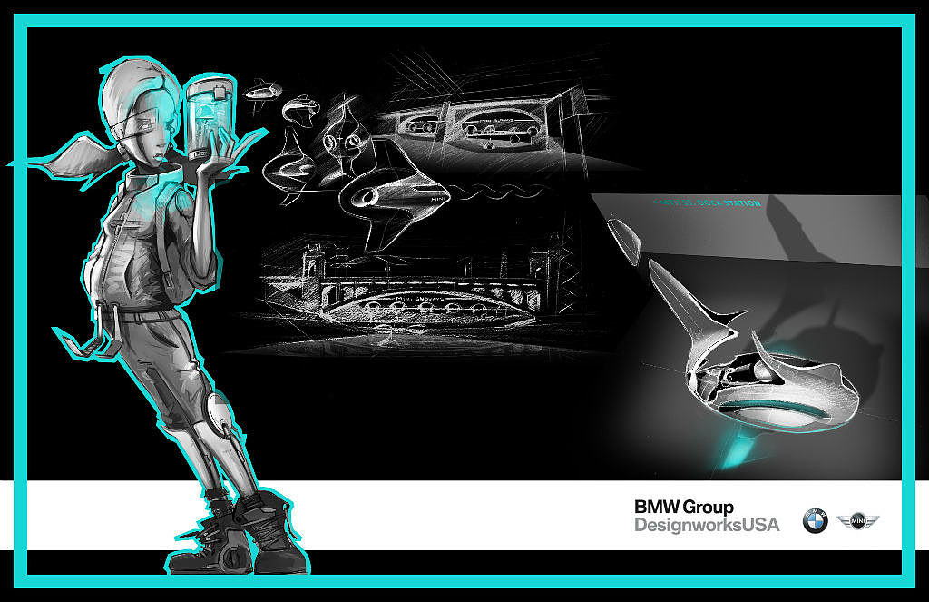 Future aircraft，vehicle，Concept hand drawing，Hand drawn，