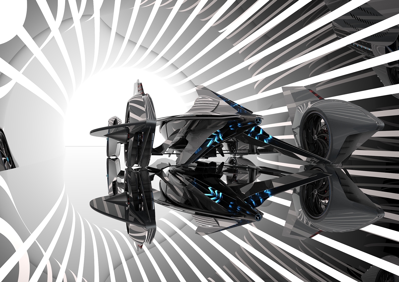 Cool look，Aviation material，modern design，High-tech，future，