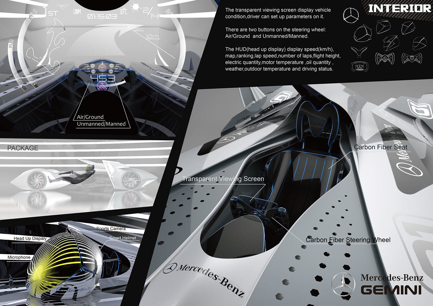 Cool look，Aviation material，modern design，High-tech，future，