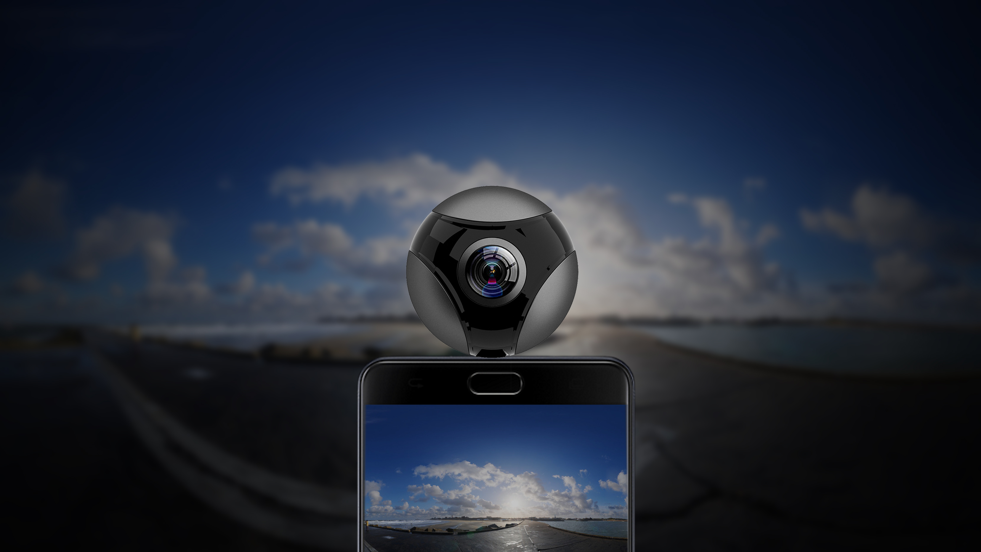 Small panoramic camera，