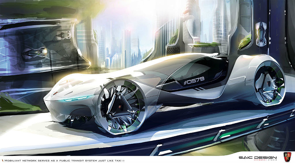 Future aircraft，vehicle，Concept hand drawing，Hand drawn，