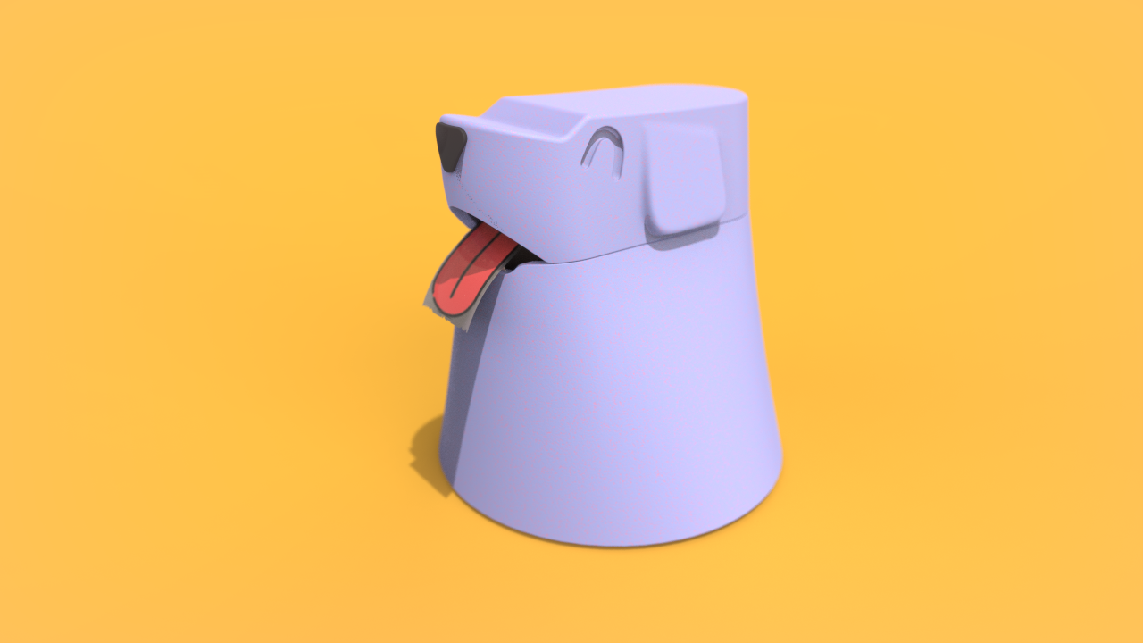 Paper tape distributor，product design，Bionics Design ，