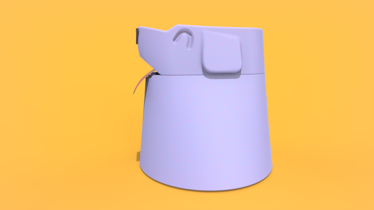 Paper tape distributor，product design，Bionics Design ，