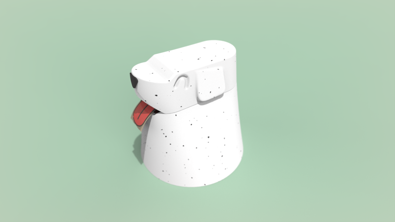 Paper tape distributor，product design，Bionics Design ，