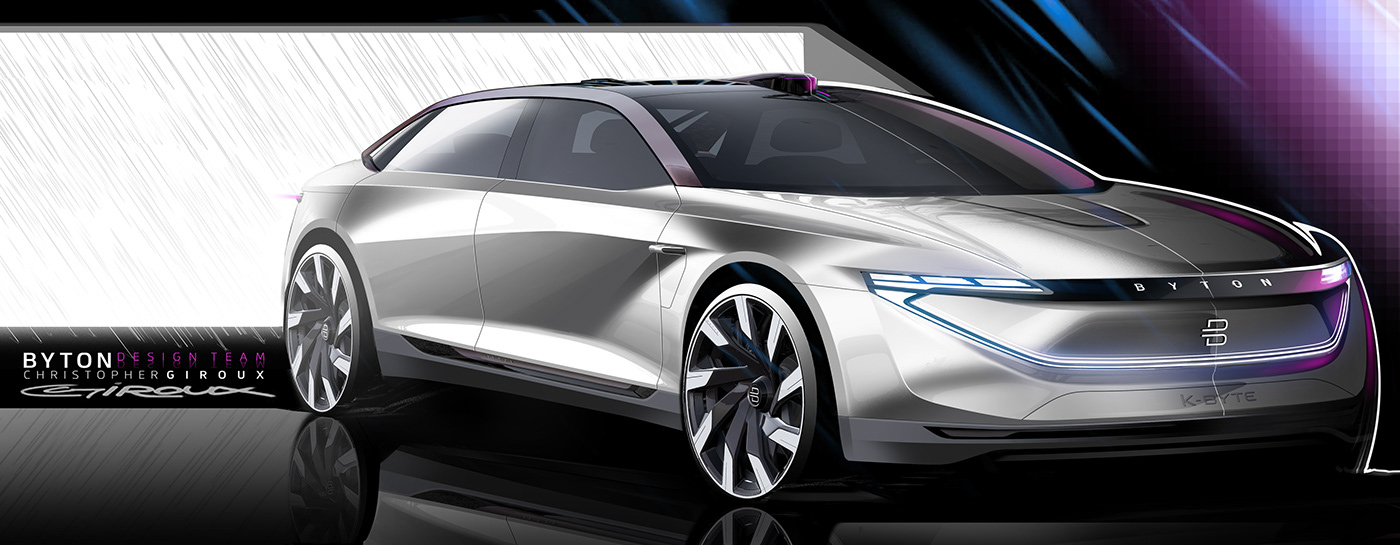 traffic，vehicle，BYTON K-Byte，