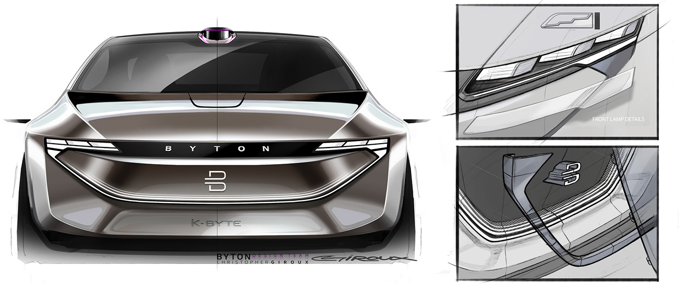 traffic，vehicle，BYTON K-Byte，