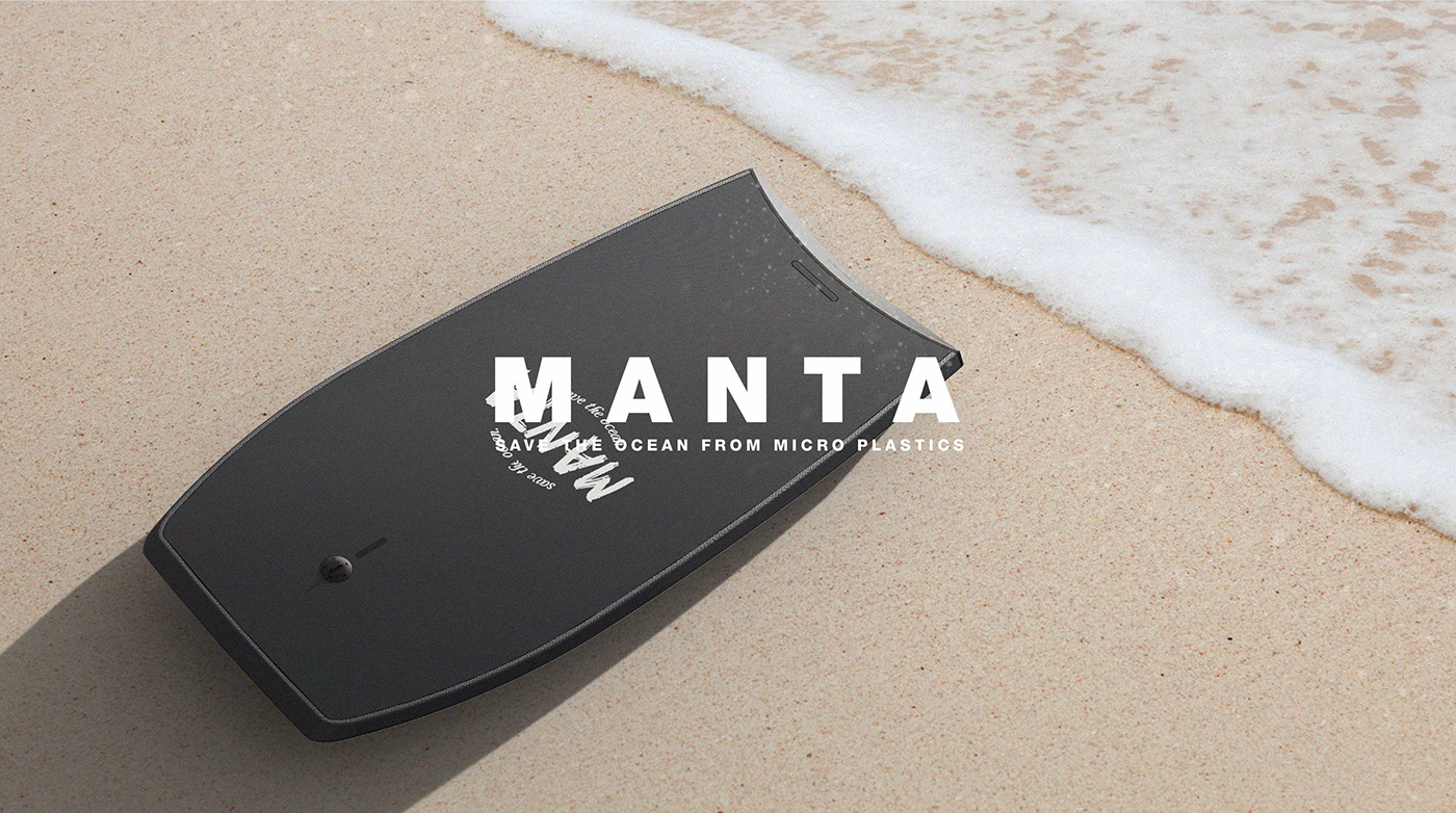 garbage，manta，ocean，Surf board，sketch，environment protection，