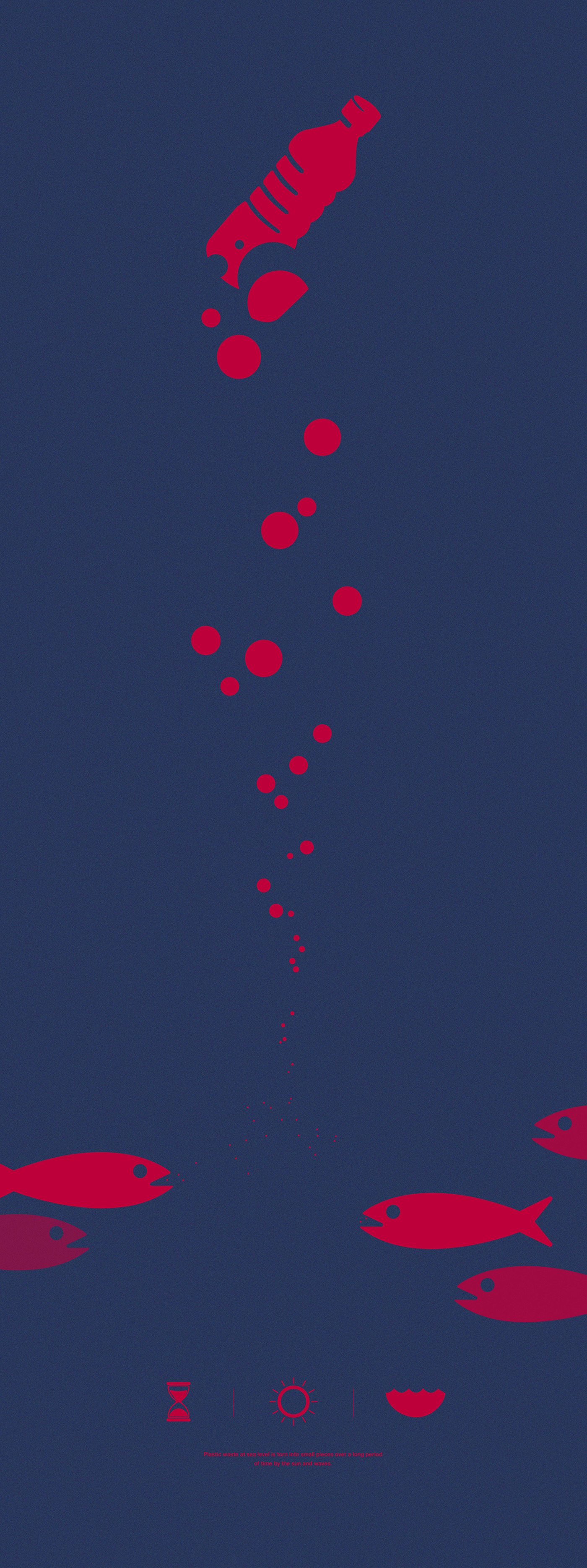 garbage，manta，ocean，Surf board，sketch，environment protection，