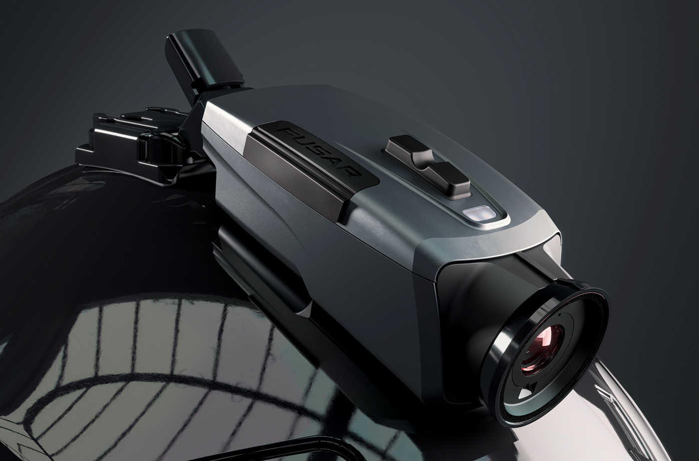 FUSAR Camera，black，Intelligent helmet system，video camera，