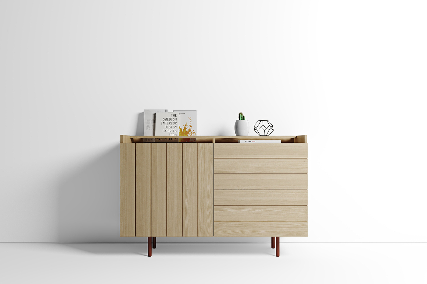 Low cabinet，cabinet，Side table，bookshelf，Cuboid，Table，TV cabinet，cozy，warm，Nordic style，Coffee table，line，circular，geometry，tea table，furniture，Home design，