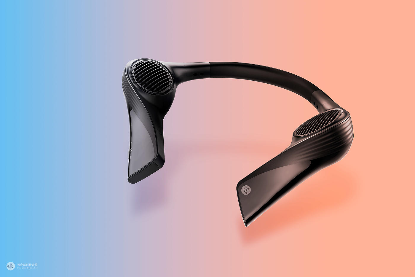 Wearable design，Earphone speaker design，product design，industrial design，