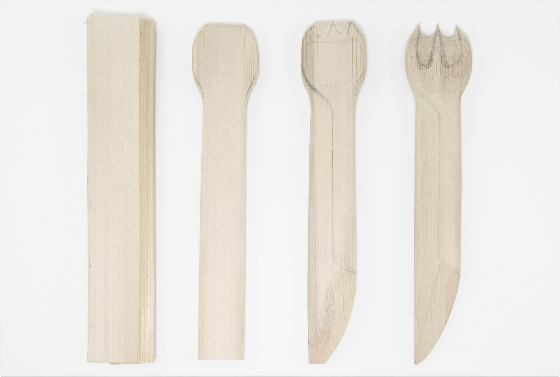 product design，Bamboo，tableware，