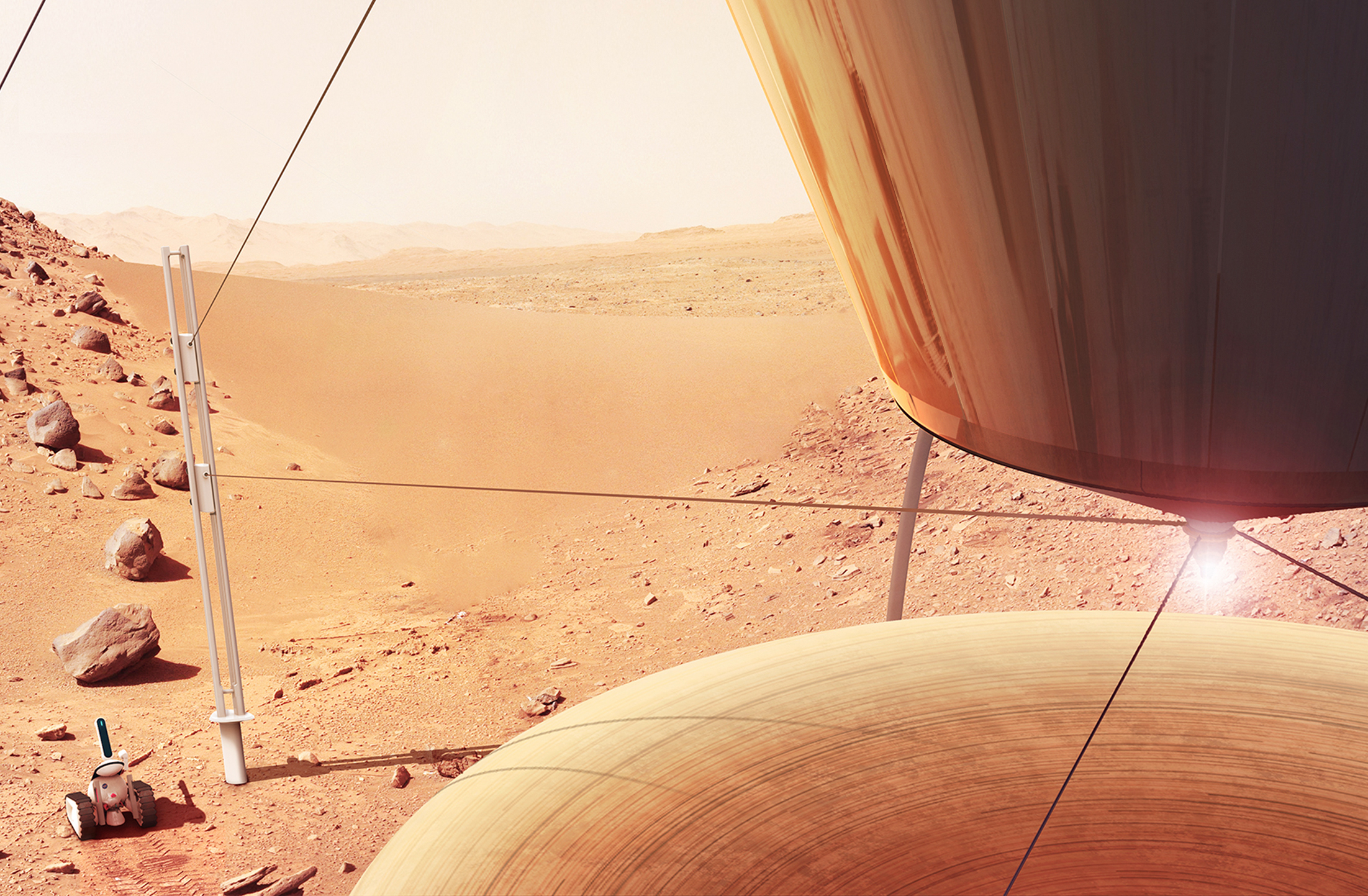 nasa，Solar technology，habitat，Mars，3D printing，