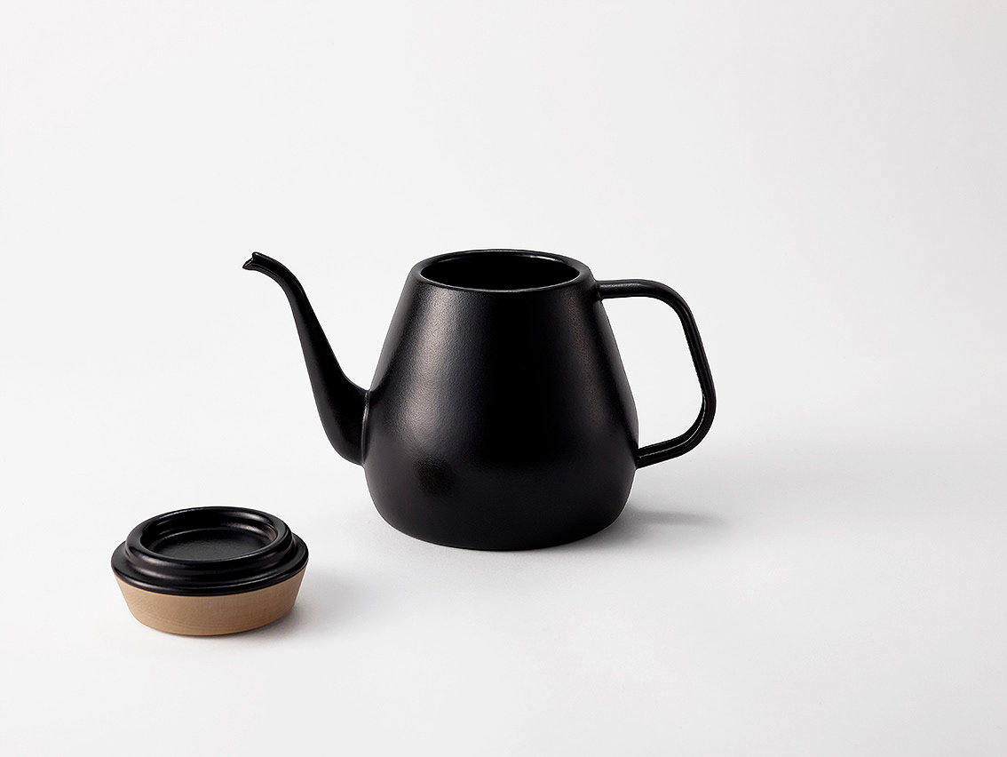 Drip Kettle，沸水壶，多功能，黑色，