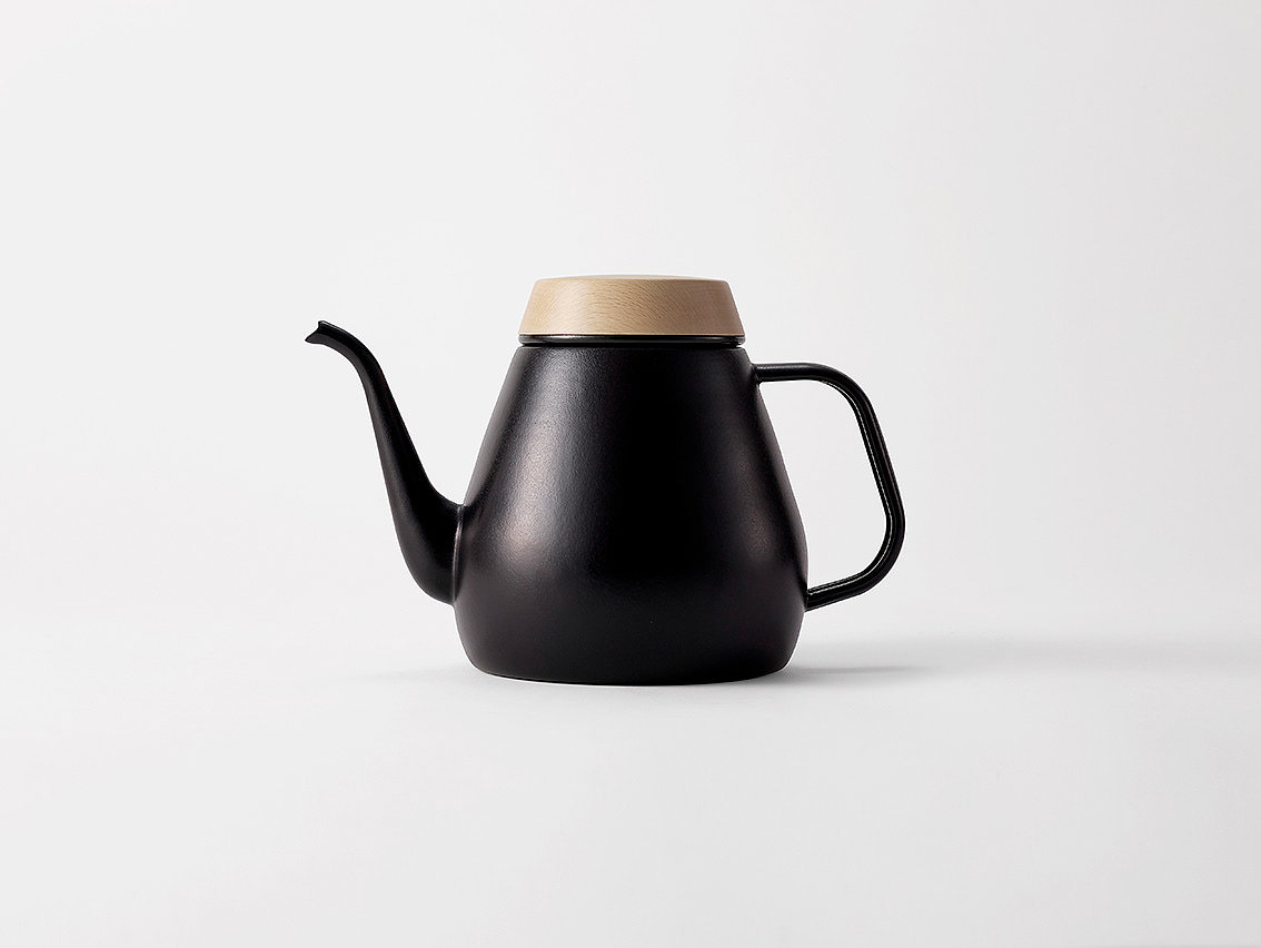 Drip Kettle，沸水壶，多功能，黑色，